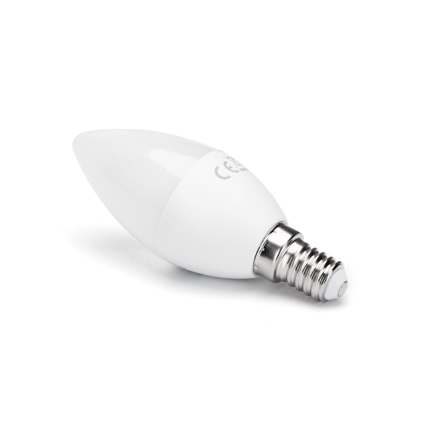 LED RGB Zatemnitvena žarnica E14/4,8W/230V 3000K + Daljinski upravljalnik - Aigostar