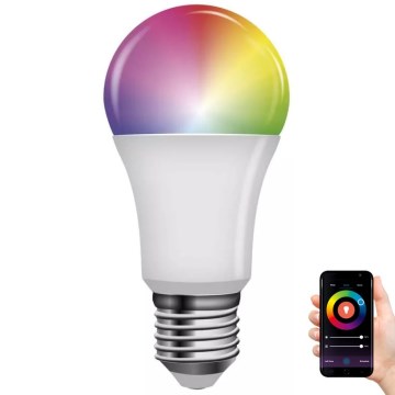 LED RGB Zatemnitvena žarnica GoSmart A60 E27/9W/230V 2700-6500K Tuya