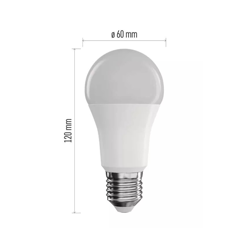 LED RGB Zatemnitvena žarnica GoSmart A60 E27/9W/230V 2700-6500K Tuya