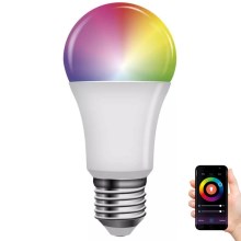 LED RGB Zatemnitvena žarnica GoSmart A60 E27/9W/230V 2700-6500K Wi-Fi Tuya