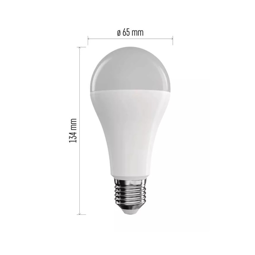 LED RGB Zatemnitvena žarnica GoSmart A65 E27/14W/230V 2700-6500K Tuya