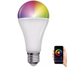 LED RGB Zatemnitvena žarnica GoSmart A65 E27/14W/230V 2700-6500K Wi-Fi Tuya