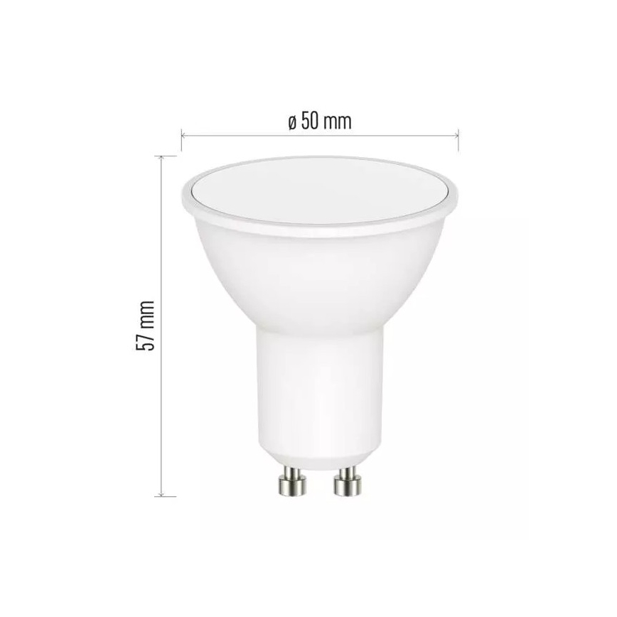 LED RGB Zatemnitvena žarnica GoSmart MR16 GU10/4,8W/230V 2700-6500K Tuya