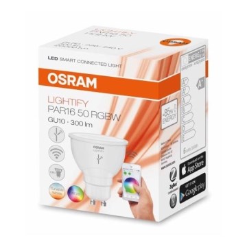 LED RGB Zatemnitvena žarnica LIGHTIFY GU10/6W/230V 2700-6500K - Osram