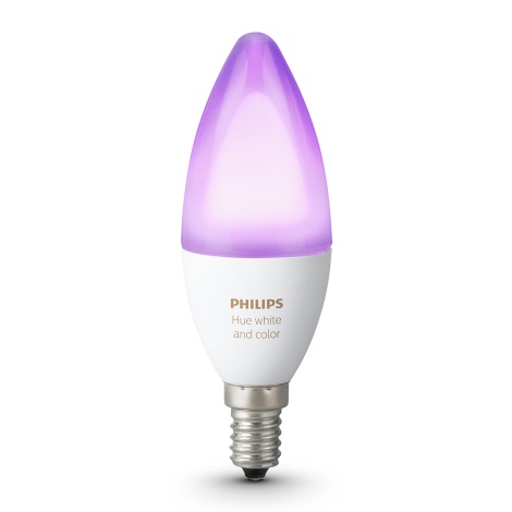 LED RGB Zatemnitvena žarnica Philips Hue White And Color Ambiance E14/6W/230V 2200-6500K