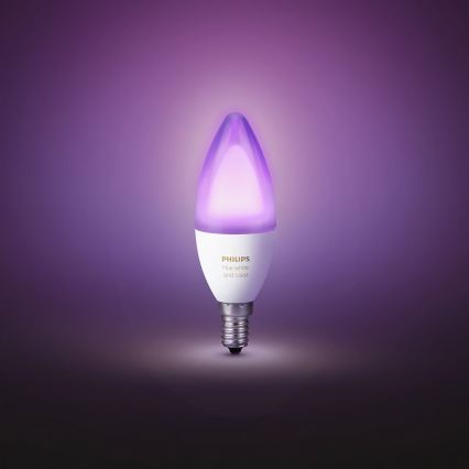 LED RGB Zatemnitvena žarnica Philips Hue White And Color Ambiance E14/6W/230V 2200-6500K