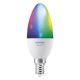 LED RGB Zatemnitvena žarnica SMART + E14 / 5W / 230V 2700K-6500K Wi-Fi - Ledvance
