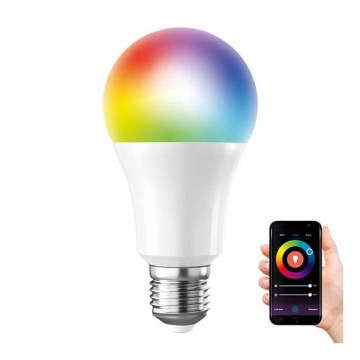 LED RGB Zatemnitvena žarnica SMART E27/10W/230V 3000-6500K  Wi-fi Tuya