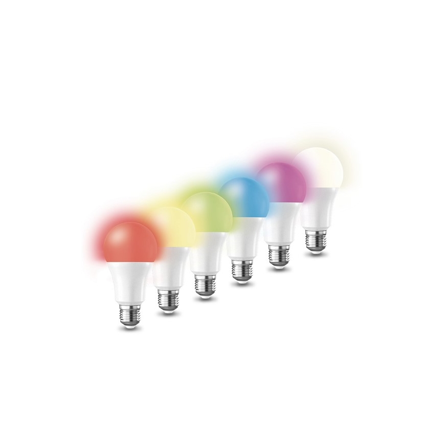 LED RGB Zatemnitvena žarnica SMART WIFI E27/10W/230V