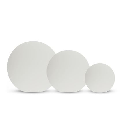LED RGB Zatemnitvena zunanja svetilka GLOBO 1xE27/8,5W/230V pr. 40 cm IP44 + Daljinski upravljalnik