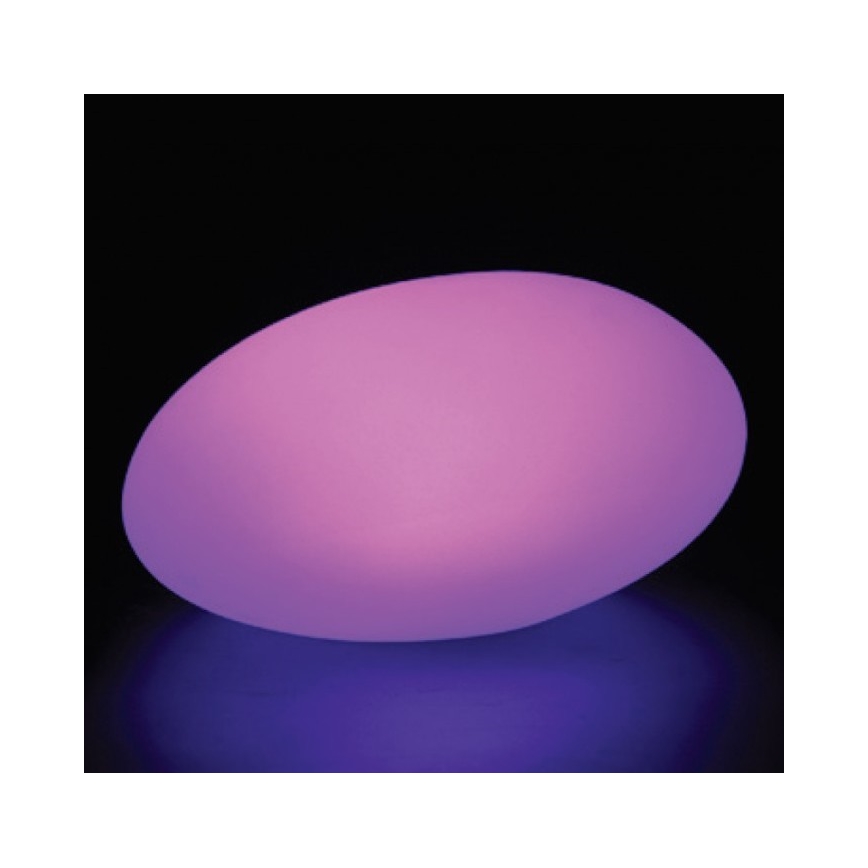 LED RGB Zatemnitvena zunanja svetilka LED/1W/230V 28cm IP67 + Daljinski upravljalnik