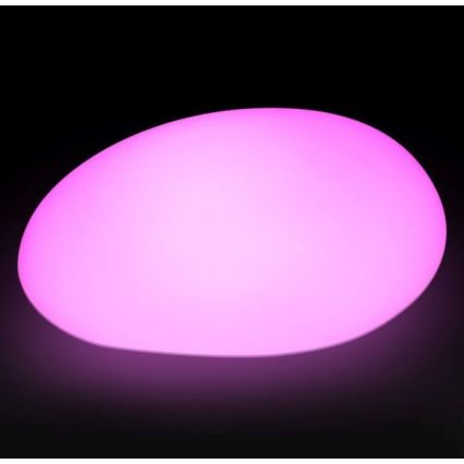 LED RGB Zatemnitvena zunanja svetilka LED/1W/230V 28cm IP67 + Daljinski upravljalnik