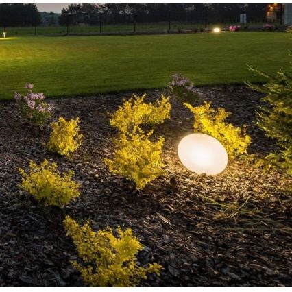 LED RGB Zatemnitvena zunanja svetilka LED/1W/230V 28cm IP67 + Daljinski upravljalnik