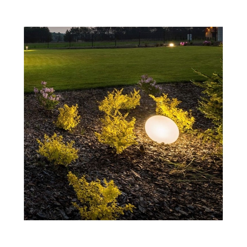 LED RGB Zatemnitvena zunanja svetilka LED/1W/230V 28cm IP67 + Daljinski upravljalnik