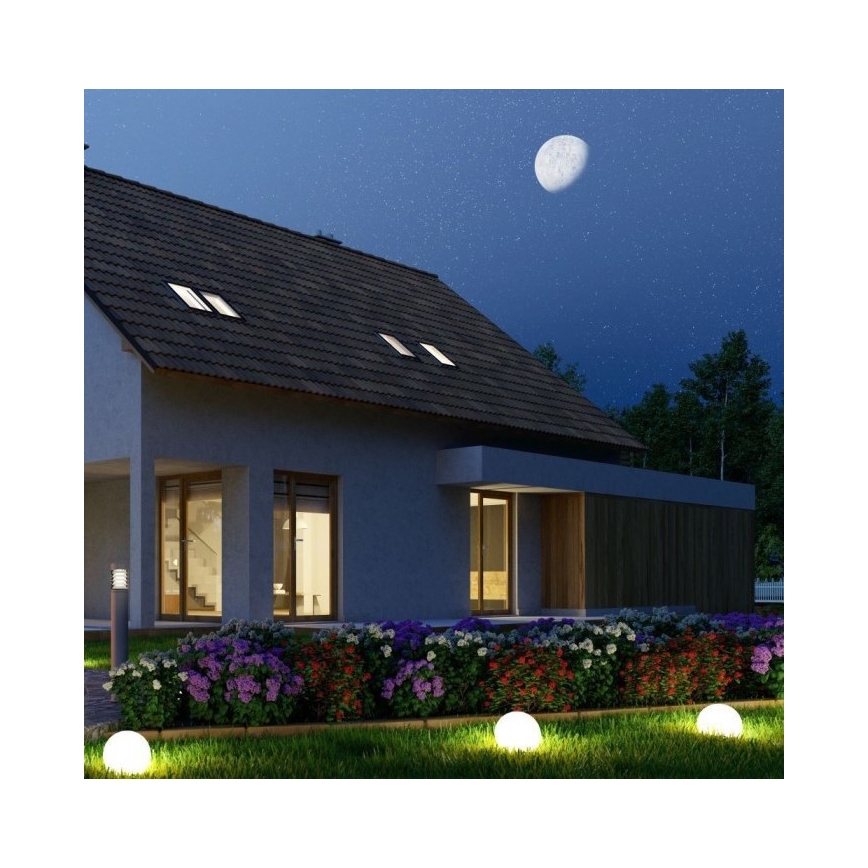 LED RGB Zatemnitvena zunanja svetilka LED/1W/230V 30cm IP67