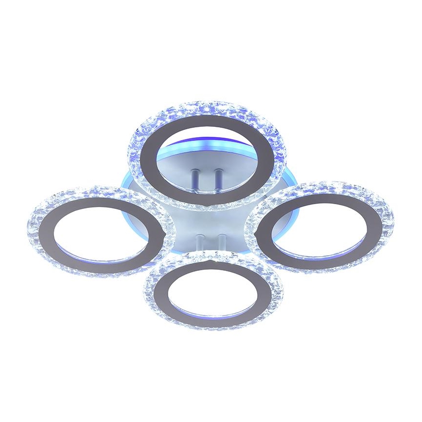 LED RGB Zatemnitveni lestenec LED/55W/230V 3000-6500K + Daljinski upravljalnik