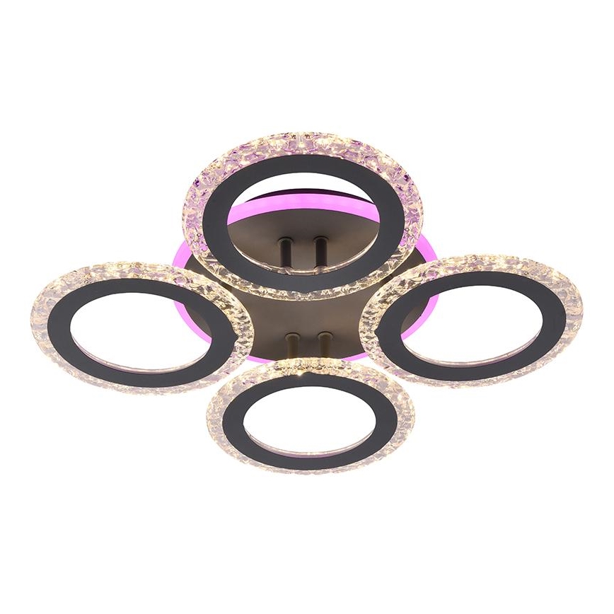 LED RGB Zatemnitveni lestenec LED/55W/230V 3000-6500K + Daljinski upravljalnik