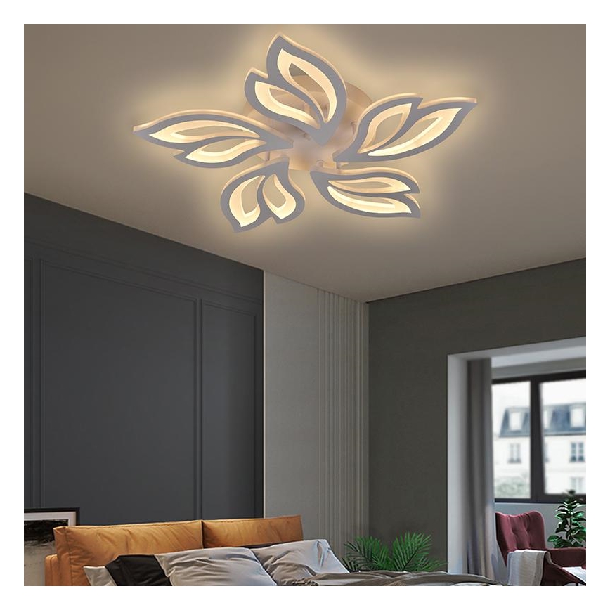 LED RGB Zatemnitveni lestenec LED/65W/230V 3000-6500K + Daljinski upravljalnik