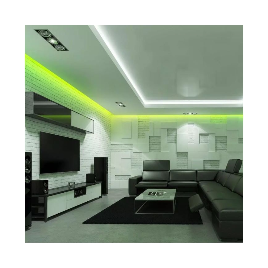 LED RGB Zatemnitveni trak 2x5m LED/48W/230V + Daljinski upravljalnik