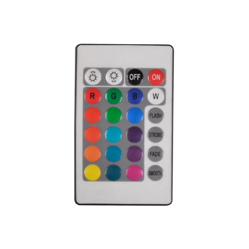 LED RGB Zatemnitveni trak 5m LED/18W/12V IP20 + Daljinski upravljalnik