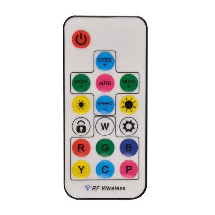 LED RGB Zatemnitveni trak MAGIC 2 m LED/12W/230V + Daljinski upravljalnik