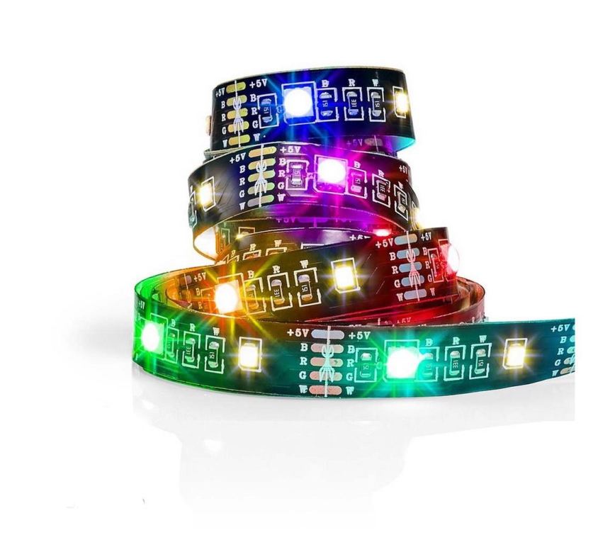 LED RGB Zatemnitveni trak SmartLife 2,4m LED/4W/5V