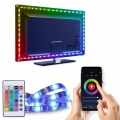 LED RGB Zatemnitveni trak za TV LED/6W/5V Wi-Fi Tuya + Daljinski upravljalnik 0,5m