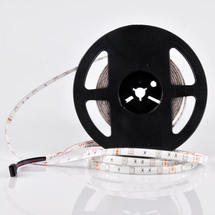 LED RGB Zatemnitveni zunanji trak 5m LED/14W/12V IP65 + Daljinski upravljalnik