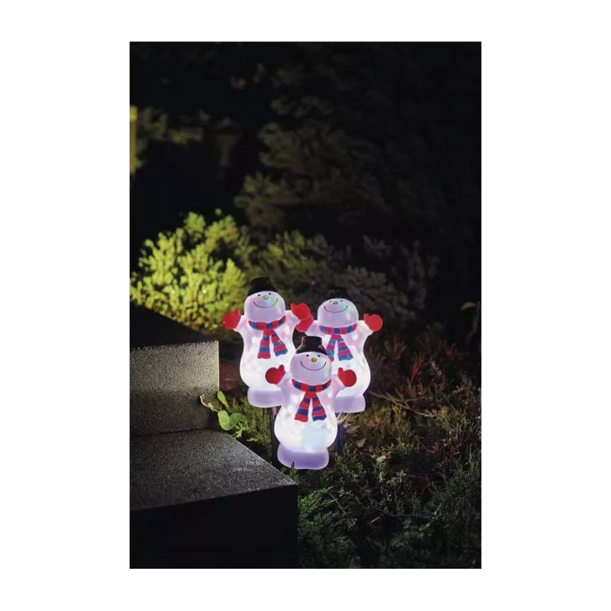 LED RGB Zunanji božični okrasek LED/5W/5/230V IP44