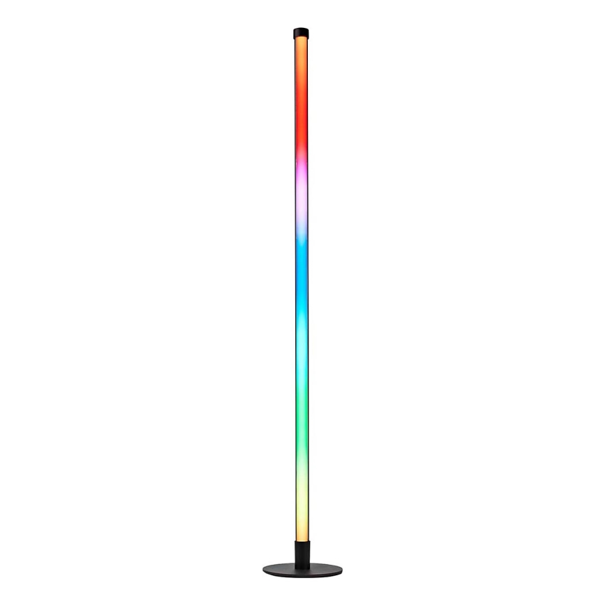 LED RGBIC Zatemnitvena talna svetilka Smartlife LED/10W/230V 100,5 cm 2700-6500K Wi-Fi Tuya + Daljinski upravljalnik