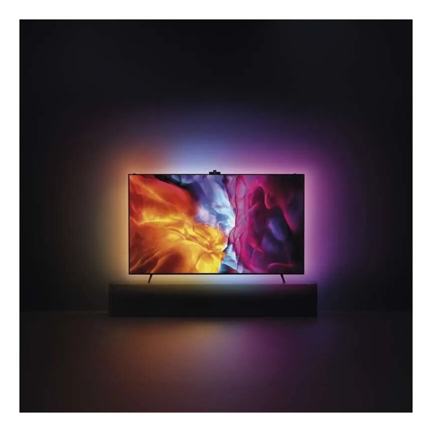 LED RGBIC Zatemnitveni trak za TV GoSmart LED/24W/230V 55“
