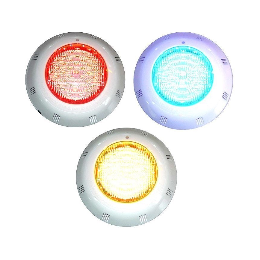LED RGBW bazensko svetilo LED/45W/12V IP68 + daljinski upravljalnik