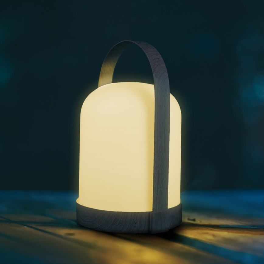LED RGBW Dekorativna namizna svetilka MINORKA LED/0,3W/4,5V 3xAA