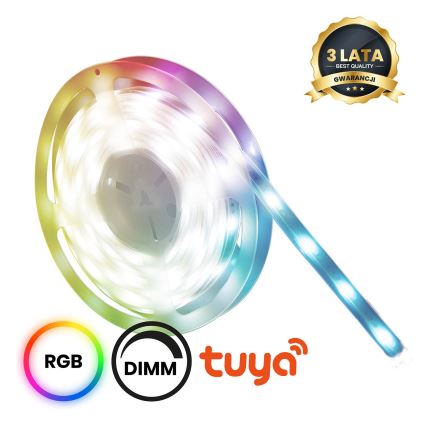 LED RGBW Kopalniški zatemnitveni trak LED/7,5W/12V IP65 3m Wi-Fi Tuya