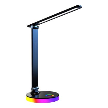 LED RGBW Namizna svetilka BRUNO LED/5W/5V 3000/4500/6000K črna