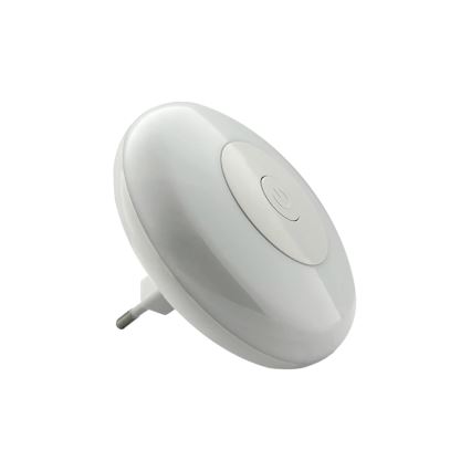 LED RGBW Nočna luč LED/1W/230V bela
