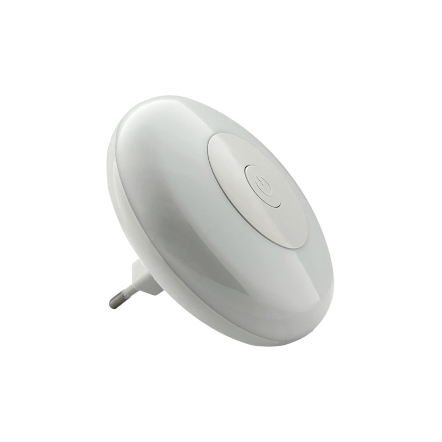 LED RGBW Nočna luč LED/1W/230V bela