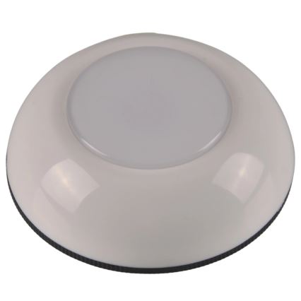 LED RGBW Zatemnitvena osvetlitev pohištva LED/0,5W/4,5V 3xAAA bela + Daljinski upravljalnik
