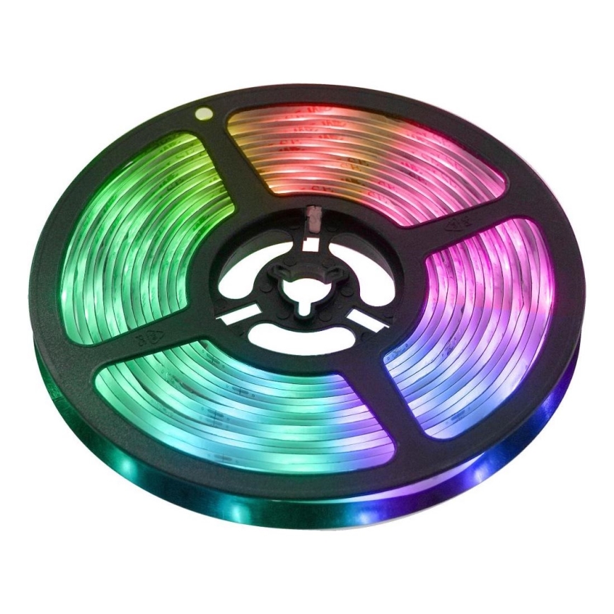 LED RGBW Pametni zatemnitveni trak 5m LED/230V 2700-6500K Wi-Fi Tuya + Daljinski upravljalnik
