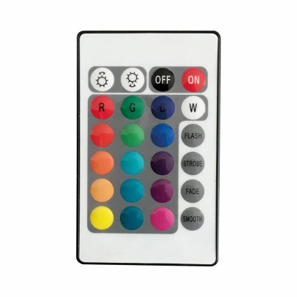 LED RGBW Solarna svetilka BALL LED/3,2V 500 mAh pr. 20 cm IP65 + Daljinski upravljalnik
