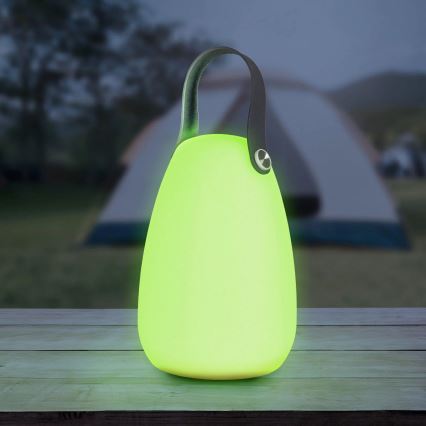 LED RGBW Solarna svetilka CANARIA LED/2W/1,2V 400 mAh IP44 bela