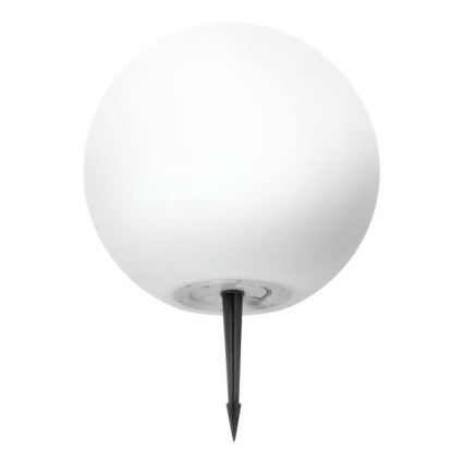 LED RGBW sončna svetilka z nastavljivo jakostjo svetlobe GARDEN BALL LED/5W/3,7V 3000K IP54 2200 mAh premer 30 cm + daljinski upravljalnik
