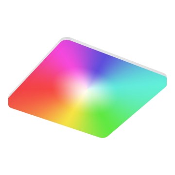 LED RGBW stropna svetilka za kopalnico z možnostjo zatemnitve LED/15W/230V 3000-6500K 22x22 cm IP54 bela Wi-Fi Tuya