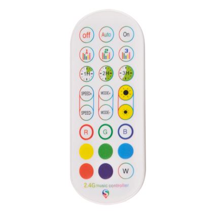 LED RGBW Zatemnitvena stoječa svetilka MAGICAL LED/7W/230V + Daljinski upravljalnik