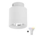 LED RGBW z možnostjo zatemnitve točkovno svetilo VICO 1xGU10/6,5W/230V 2700-6500K