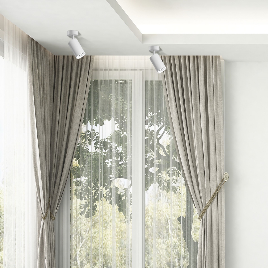 LED RGBW zatemnjevalna kopalniška točkovna svetilka TURYN 1xGU10/6,5W/230V 2700-6500K Wi-Fi IP44 bela