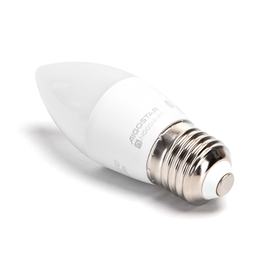LED RGBW Zatemnitvena žarnica C37 E27/4,9W/230V 2700-6500K - Aigostar