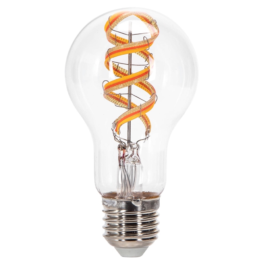 LED RGBW Zatemnitvena žarnica FILAMENT MESH Smart A60 E27/4,9W/230V 2700K - Aigostar