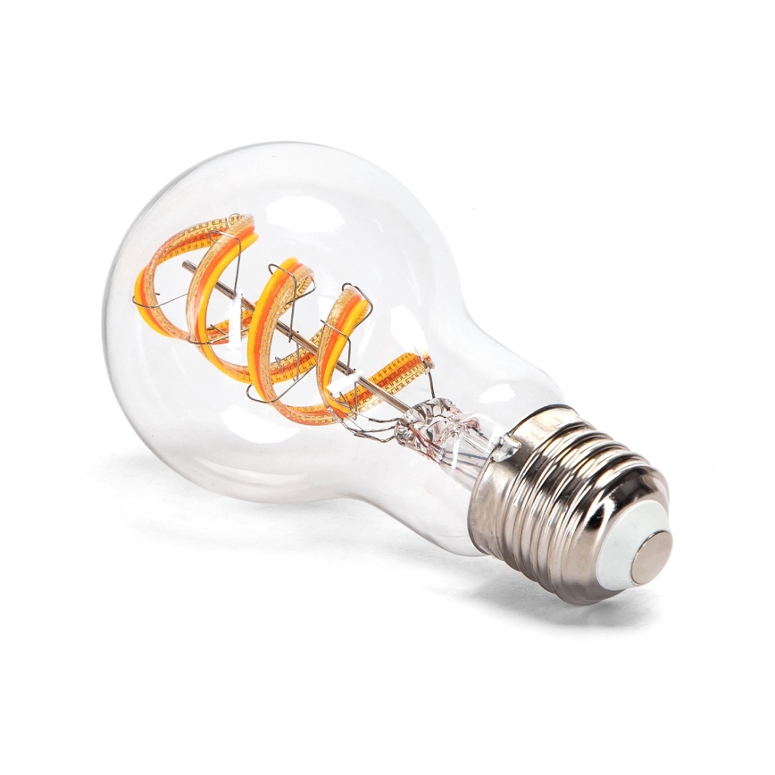 LED RGBW Zatemnitvena žarnica FILAMENT MESH Smart A60 E27/4,9W/230V 2700K - Aigostar