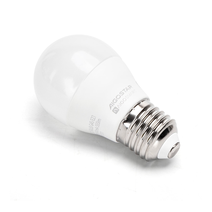 LED RGBW Zatemnitvena žarnica MESH Smart G45 E27/4,9W/230V 2700-6500K - Aigostar